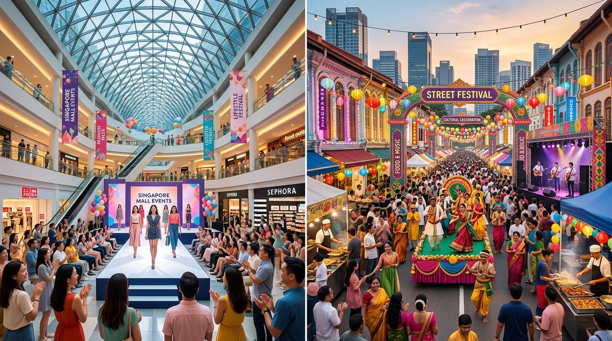 Shopping Mall Events vs Street Festivals: Which Singapore Experience Wins?