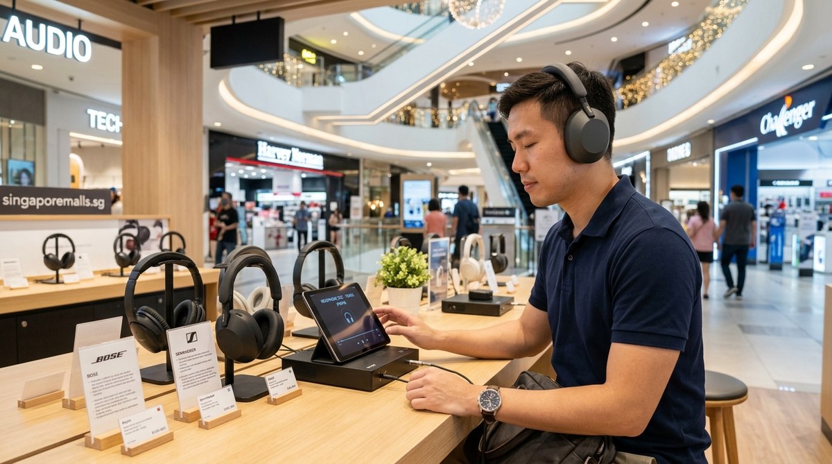 Where to Test and Buy Noise-Cancelling Headphones in Singapore Malls Before You Purchase