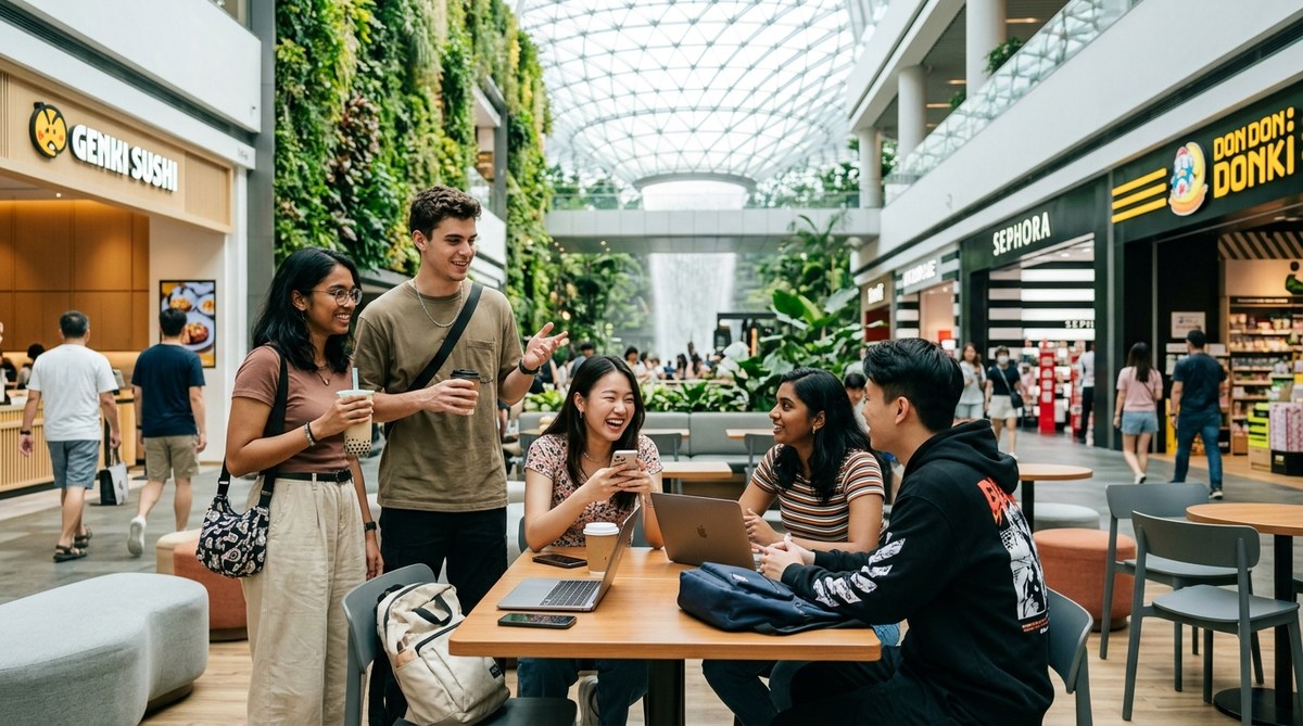 Why Singapore Malls Are Becoming the New Hangout Spots for Gen Z