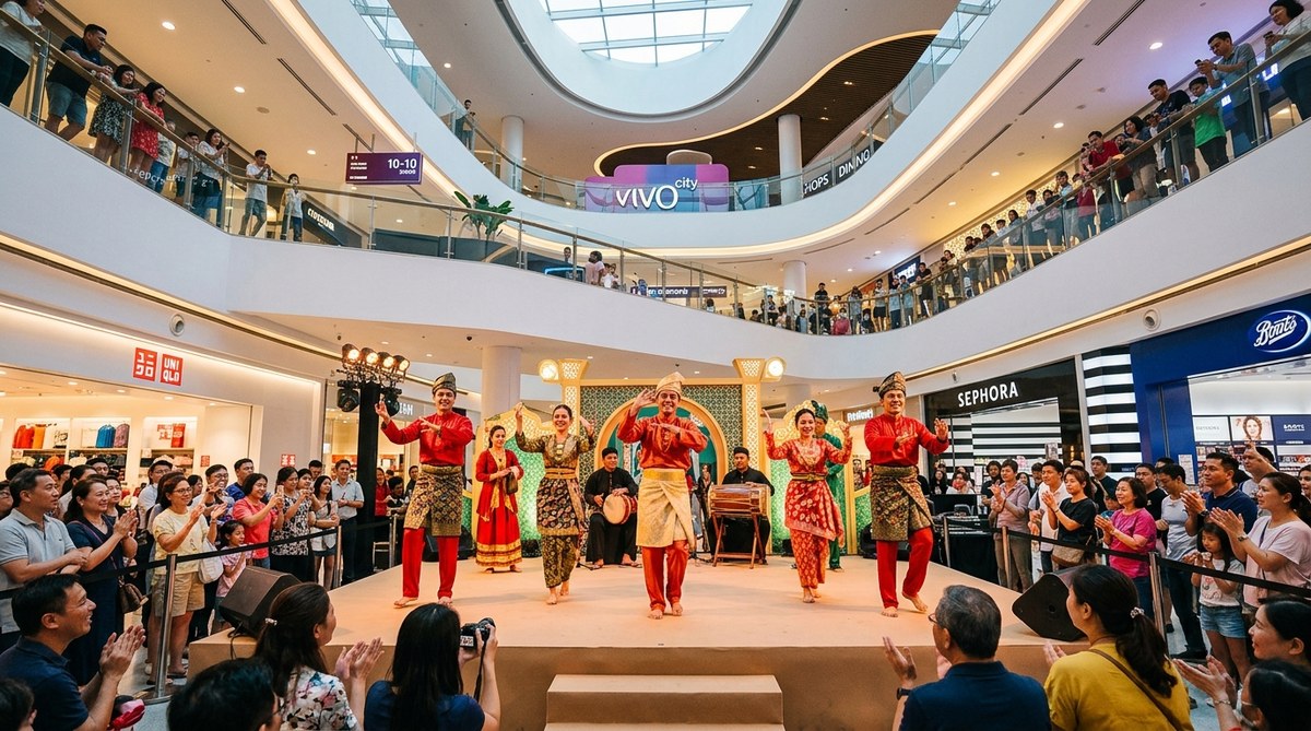 Discover the Best Live Music and Cultural Performances in Singapore Malls