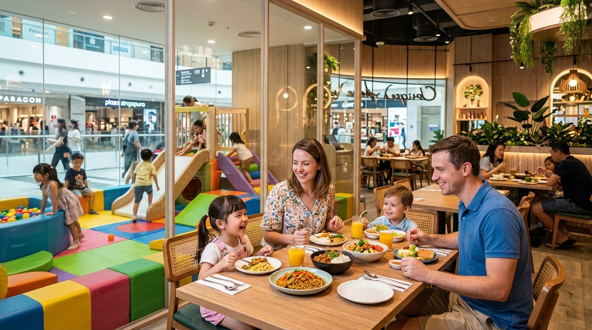 Top Family-Friendly Dining Spots in Singapore Malls with Play Areas