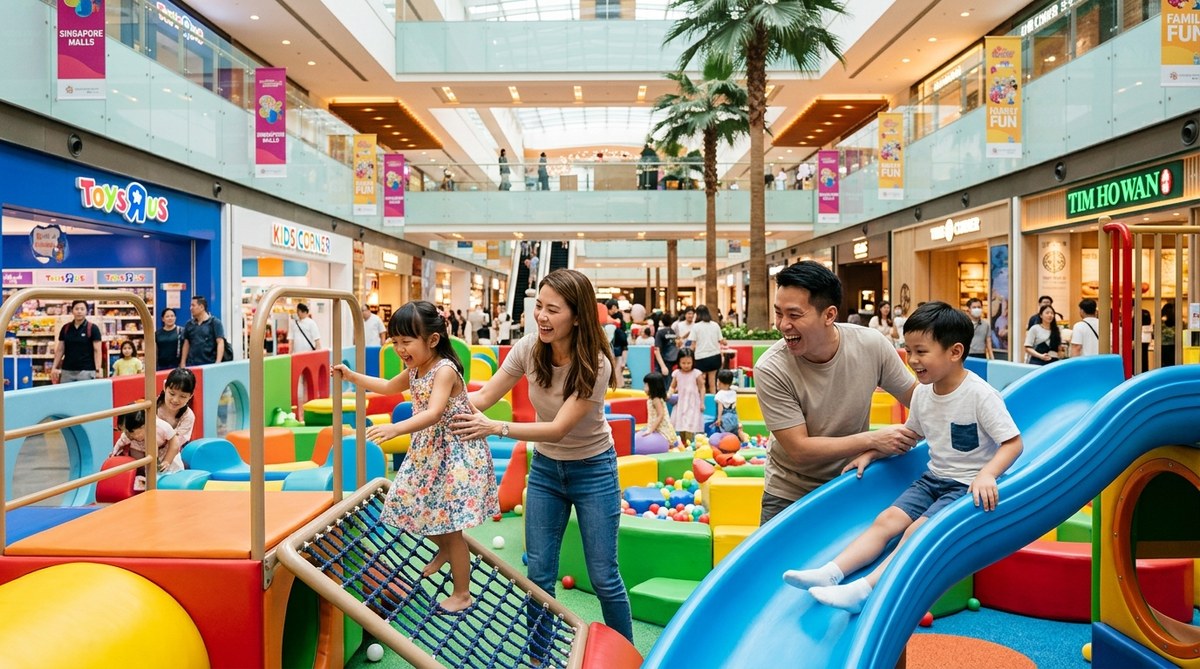 Top Family-Friendly Malls in Singapore Offering Kid-Centric Activities