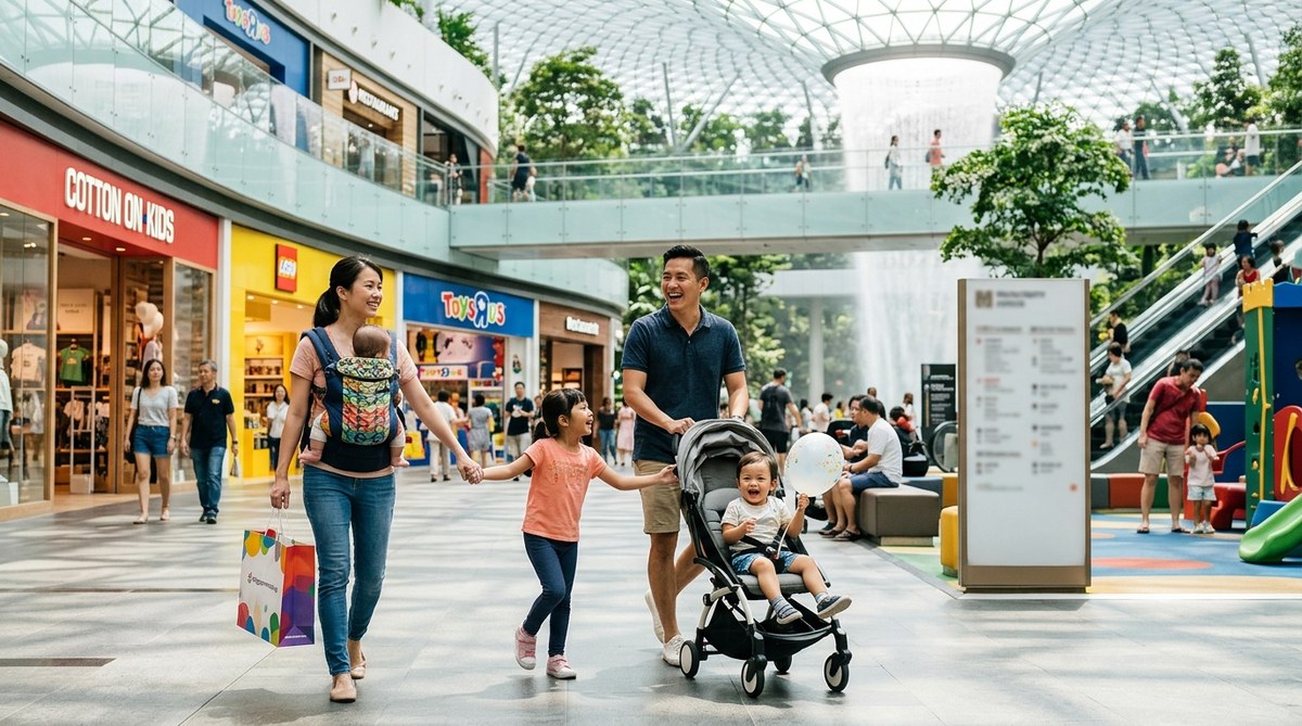 Top Tips for Shopping at Singapore’s Most Family-Friendly Malls