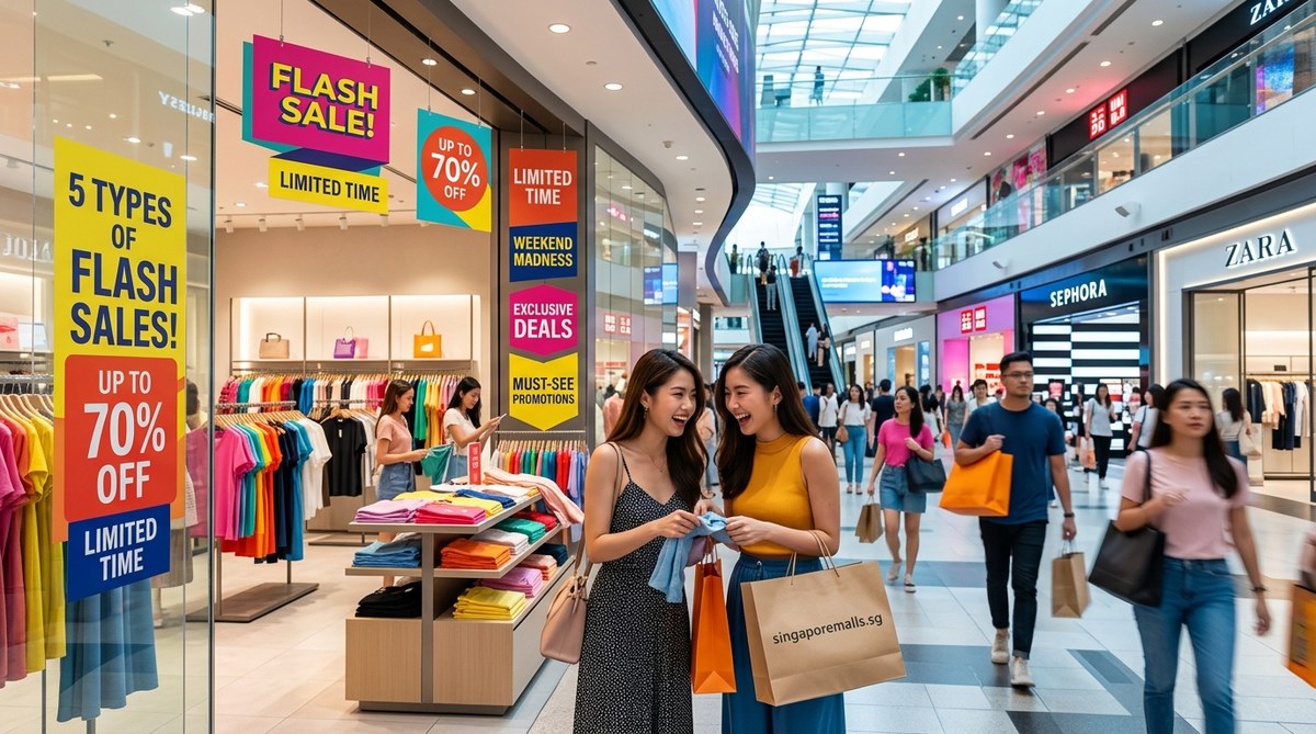 5 Types of Flash Sales You Should Never Miss at Singapore Malls in 2026