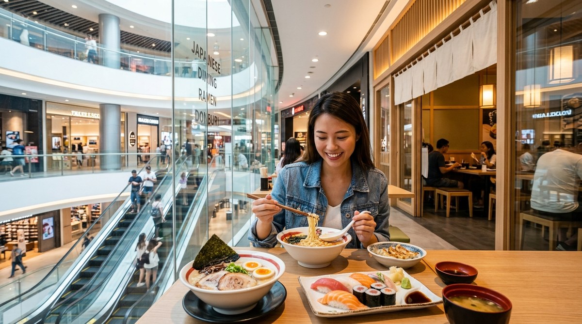 Exploring Japanese Cuisine in Singapore Malls: Top Restaurants and Ramen Shops