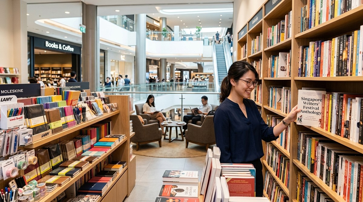 The Best Shopping Malls in Singapore for Book Lovers and Stationery Enthusiasts