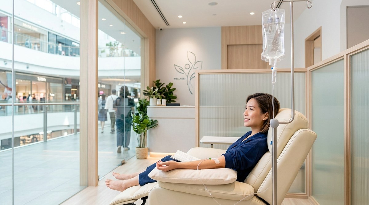 6 Mall-Based IV Drip Therapy Clinics in Singapore for Instant Energy and Hydration